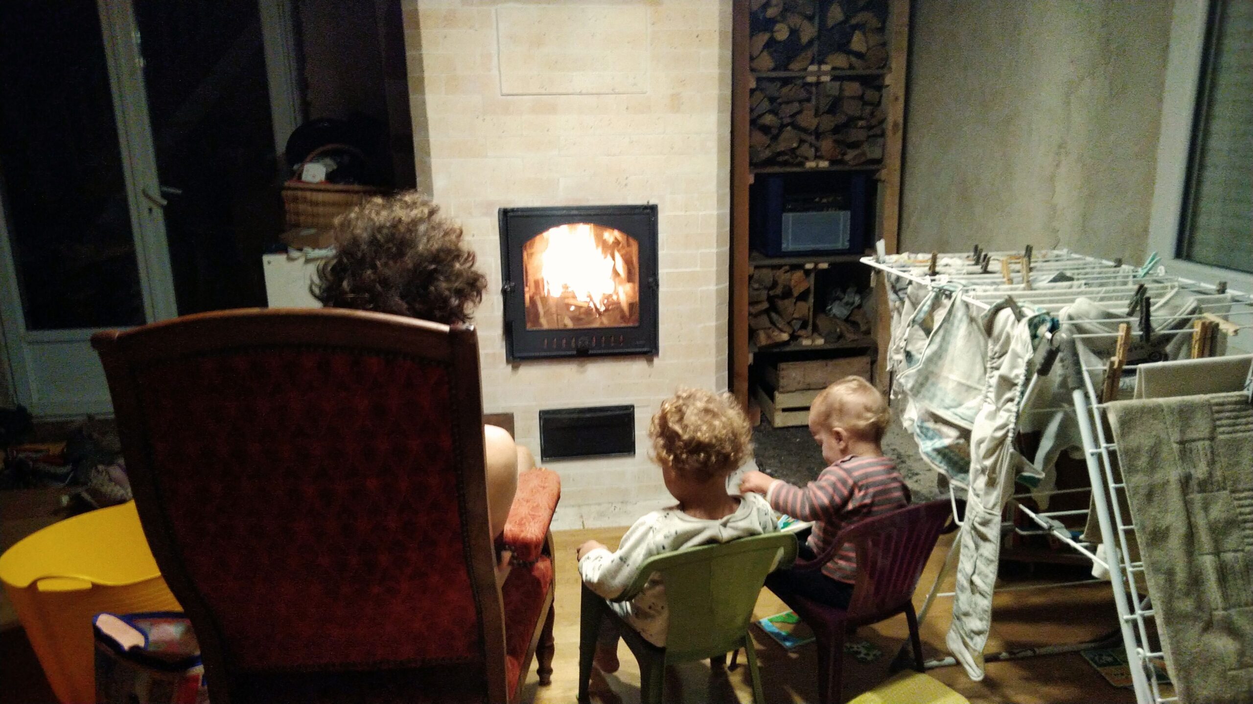 [86] Goûter autour d'un poêle de masse oxalibre